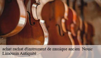 achat rachat d'instrument de musique ancien nouic-87330 Limousin Antiquité