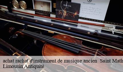 achat rachat d'instrument de musique ancien   saint-mathieu-87440 Limousin Antiquité
